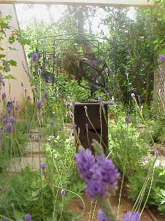 Armillary in the kitchen garden